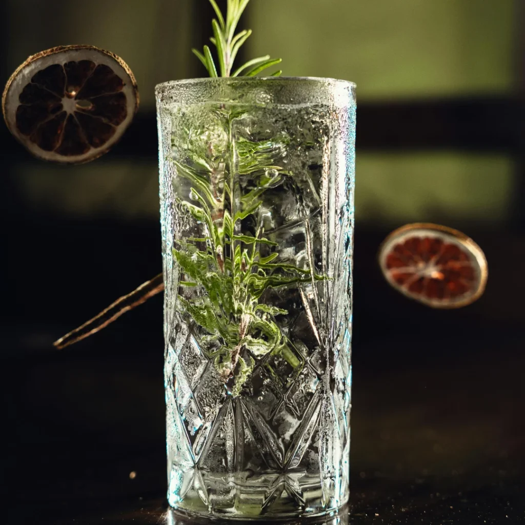 Água Aromatizada com Gengibre e Alecrim