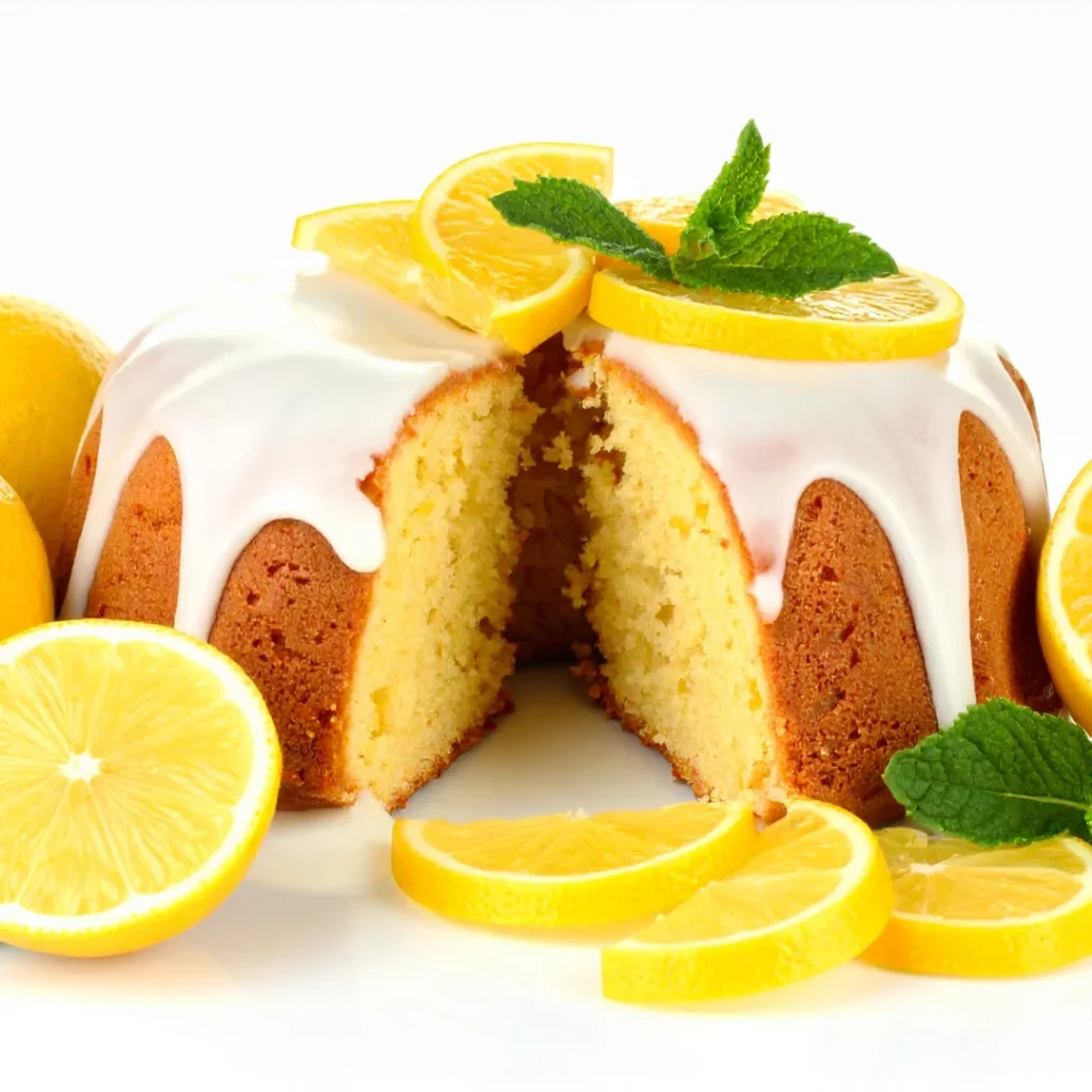 Bolo de Limão Siciliano e Iogurte