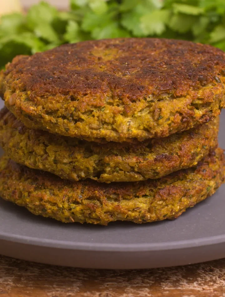 Hambúrguer de Lentilha e Beterraba
