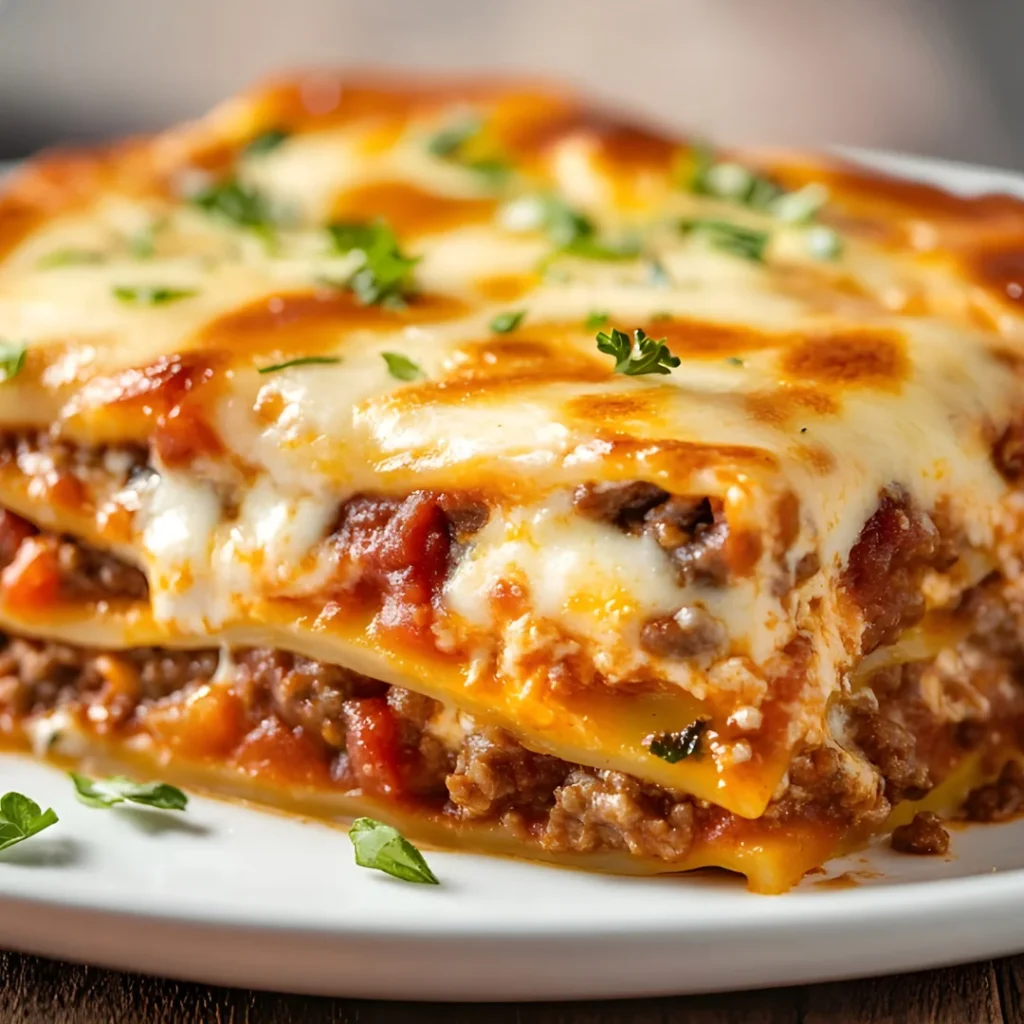 Lasanha gratinada