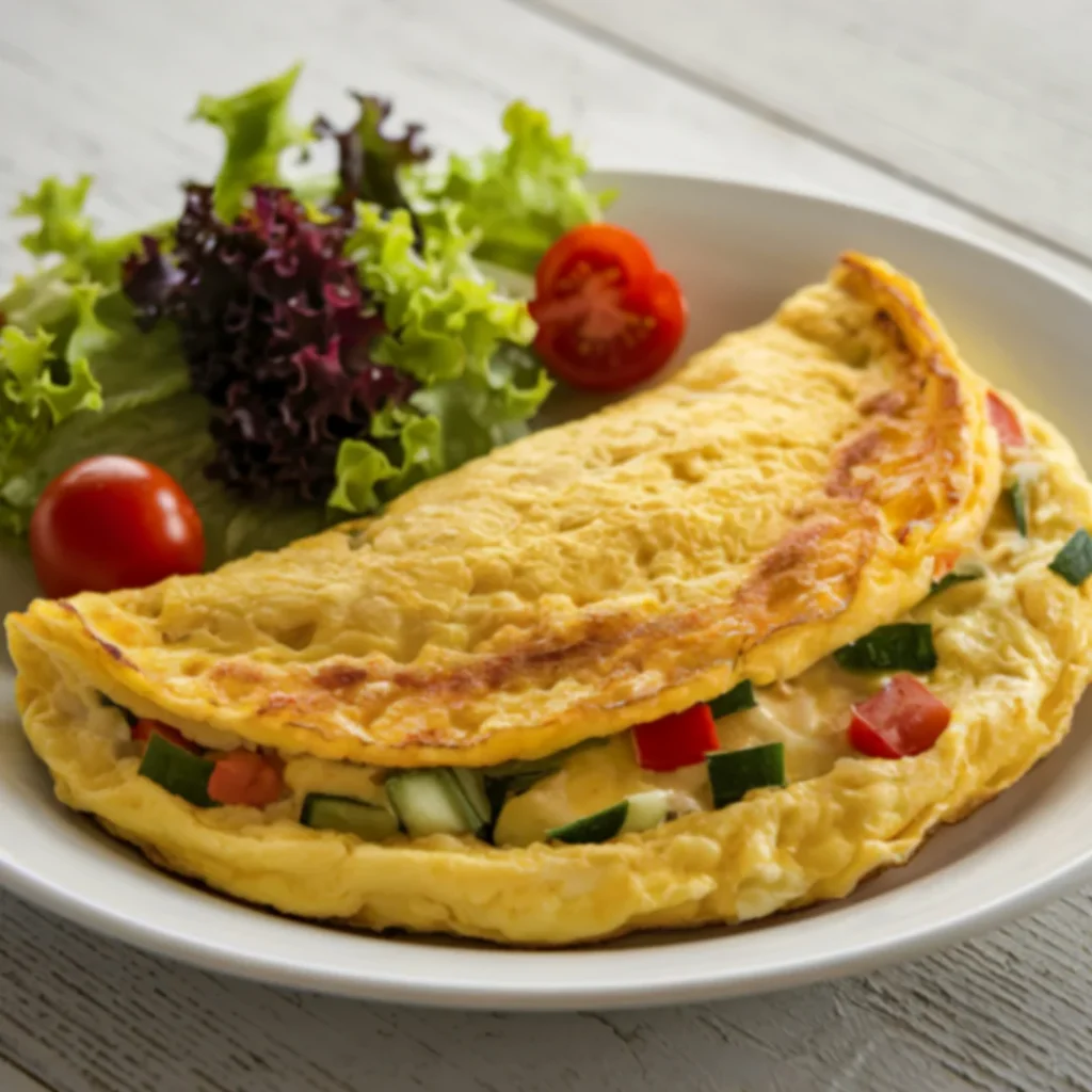 Omelete de Forno com Legumes