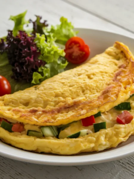 Omelete de Forno com Legumes