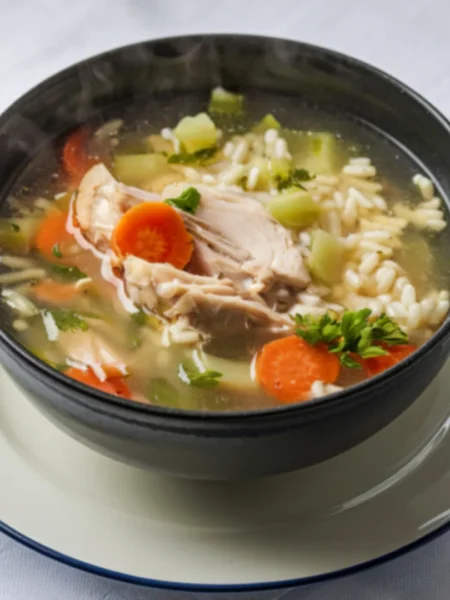 Sopa de Frango e Legumes