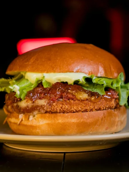 hambúrguer de frango